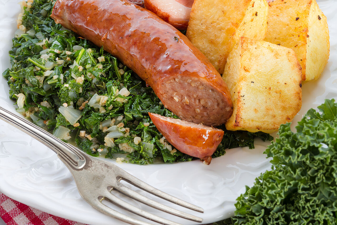 Grünkohl mit Pickel Grünkohlrezept 