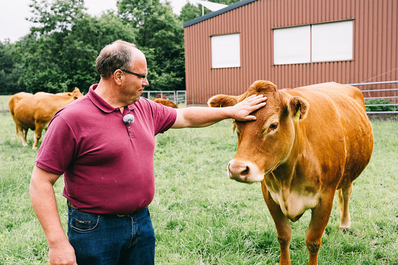 Landwirtschaft in Westfalen Lippe Landwirt Michael Eichoff