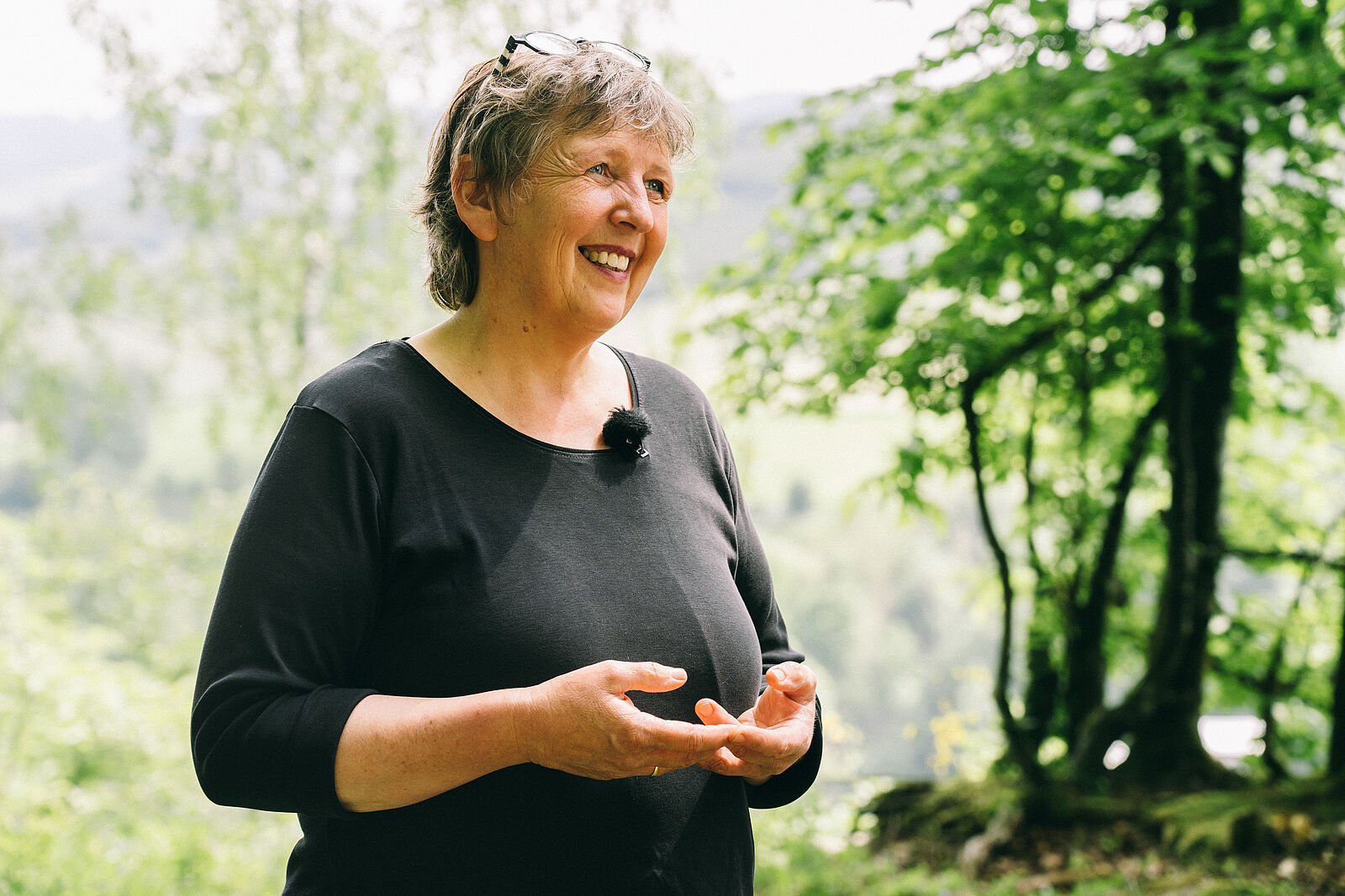 zu Besuch bei Forstwirtin Hildegard Hansmann Machula
